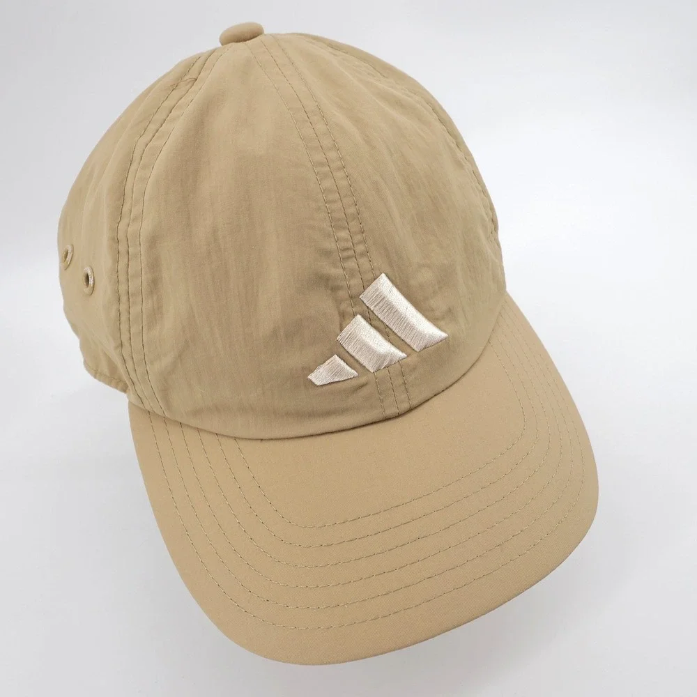 Adidas Aeroready‎ Nylon Performance Baseball Cap Tan Unisex OSFM